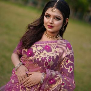 ✨ Royal Resham Silk Jamdani — Limited Collection