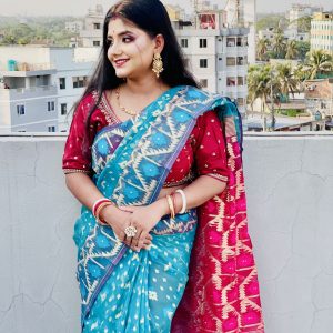 ✨ Royal Resham Silk Jamdani — Limited Collection